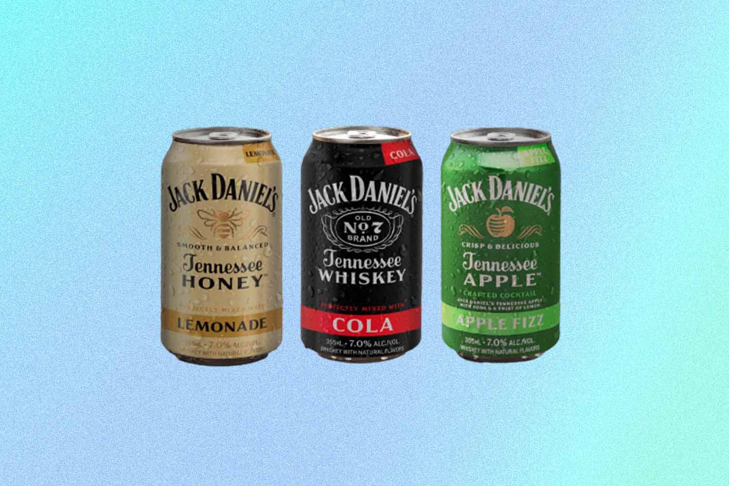 Canned drinks from Jack Daniel's
