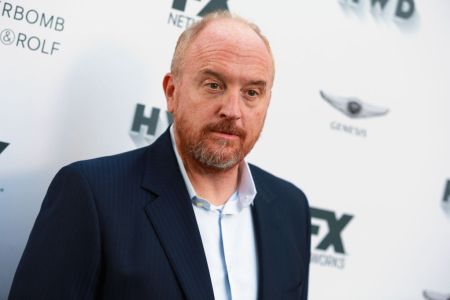 Louis C.K. attends FX and Vanity Fair Emmy Celebration at Craft on September 16, 2017 in Century City, California. The comedian secretly directed a new film.