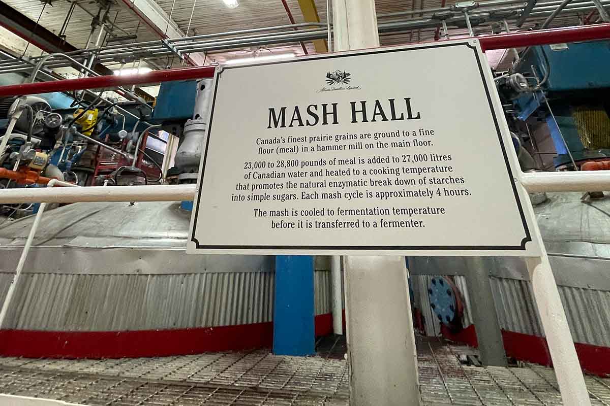 The Mash Hall at Alberta Distillers