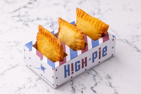 Three hand pies from The Famous High Pie, the new Oceanside bakery in the house from the original "Top Gun" movie. It's getting lots of traffic now that "Top Gun: Maverick" is out.