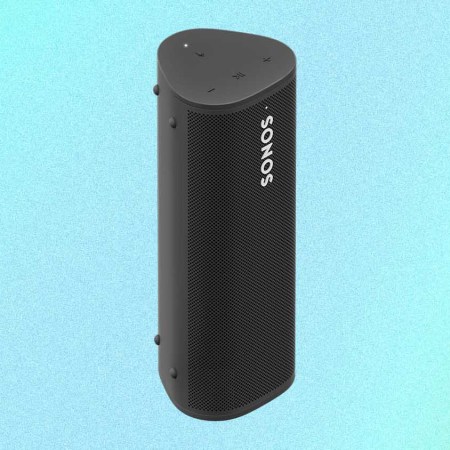 A black version of the Sonos Roam portable speaker, now at its lowest price ever