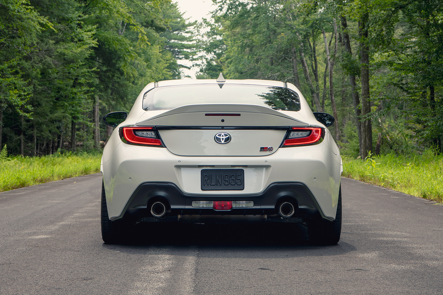 Rear of the 2022 Toyota GR86