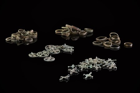 The medieval metalwork from Ukraine that is now on display at the British Museum