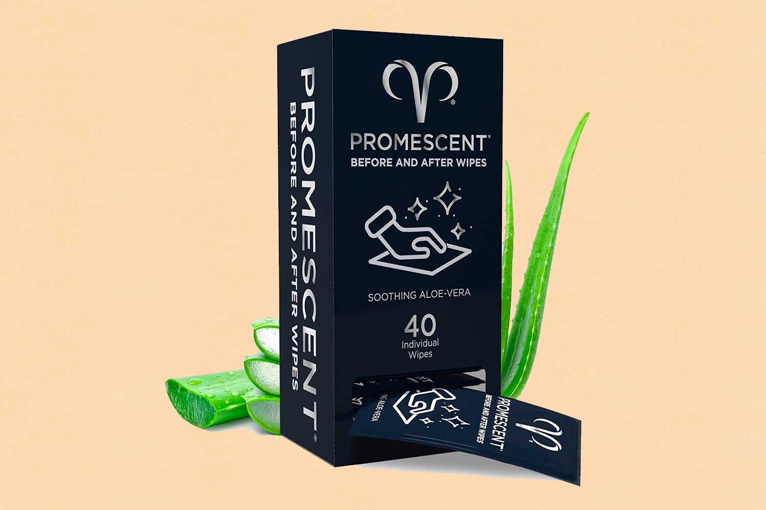 Promescent Flushable Wipes for Adults