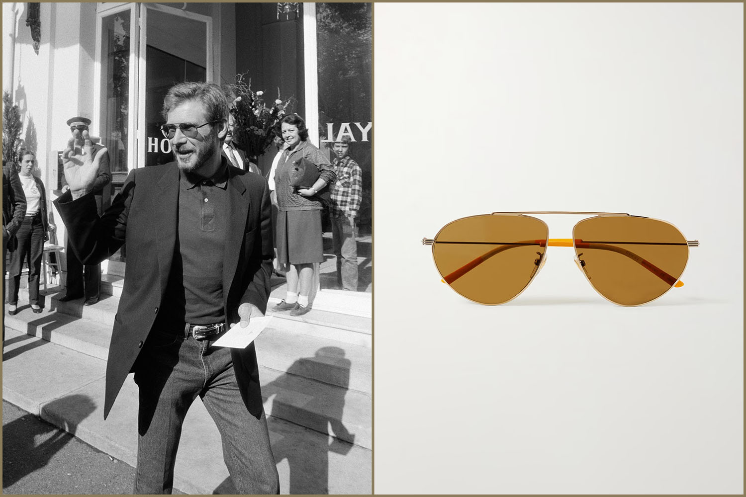 Gucci sunglasses via Mr Porter