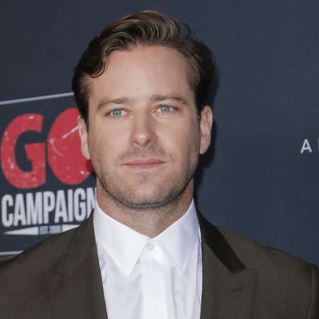 Armie Hammer attends the Go Campaign's 13th Annual Go Gala at NeueHouse Hollywood on November 16, 2019 in Los Angeles.