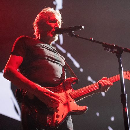 Roger Waters performs during the This Is Not A Drill Tour opening concert at PPG PAINTS Arena on July 6, 2022 in Pittsburgh, Pennsylvania.