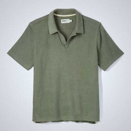 This Laidback Terry Polo Is $20 Off