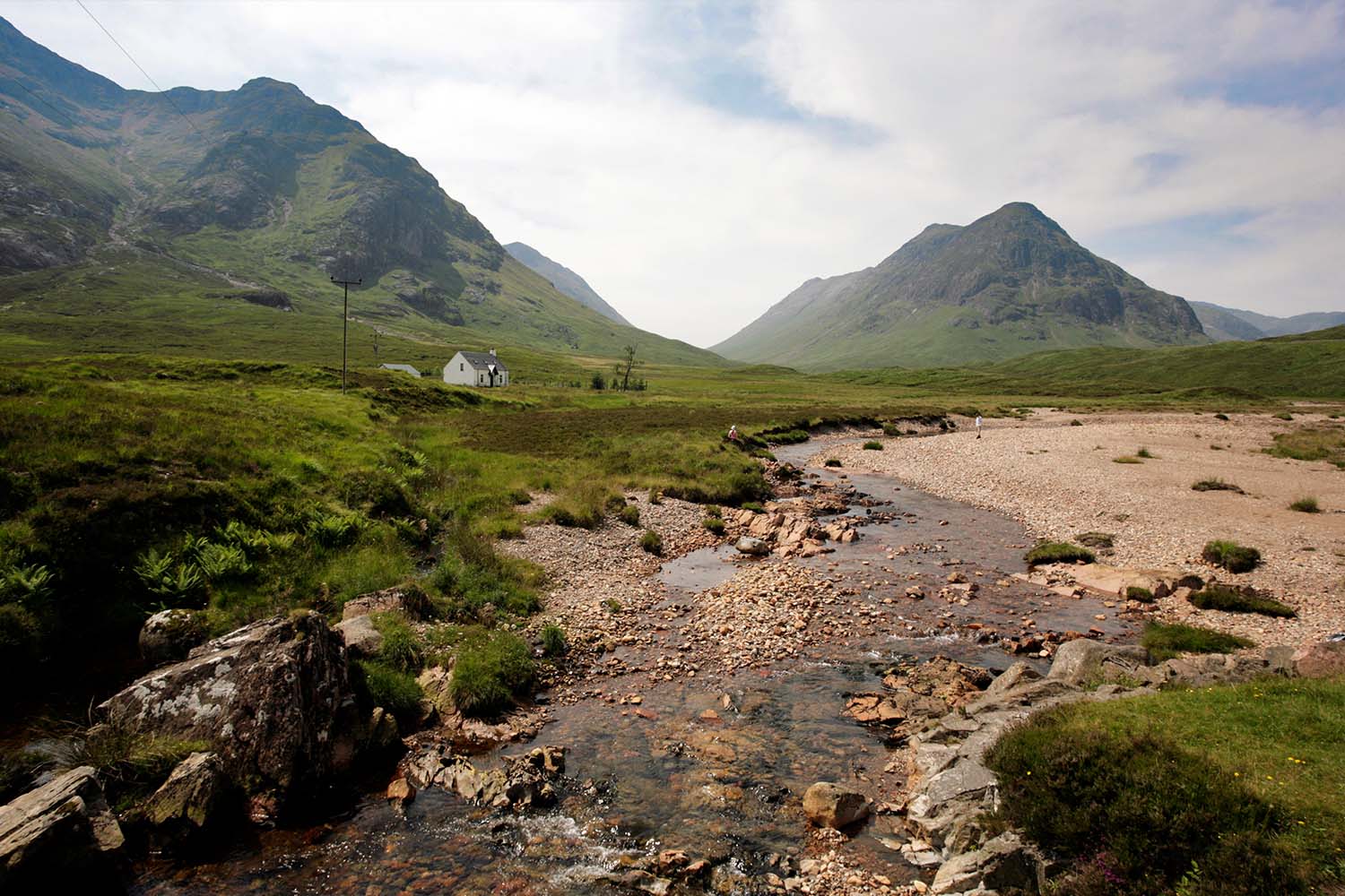 Lagangarbh Cottage and River Coupal In Glencoe