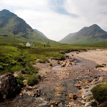 Lagangarbh Cottage and River Coupal In Glencoe