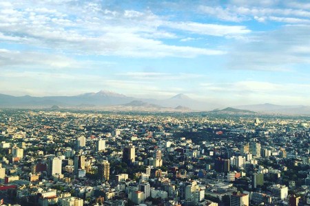 An aerial view of Mexico City. Mexico is the best place for expats globally to live, according to a new survey by InterNations.