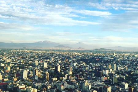 An aerial view of Mexico City. Mexico is the best place for expats globally to live, according to a new survey by InterNations.