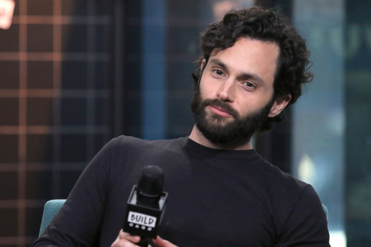 Actor Penn Badgley attends the Build Series to discuss his show "You" at Build Studio on January 09, 2020 in New York City.