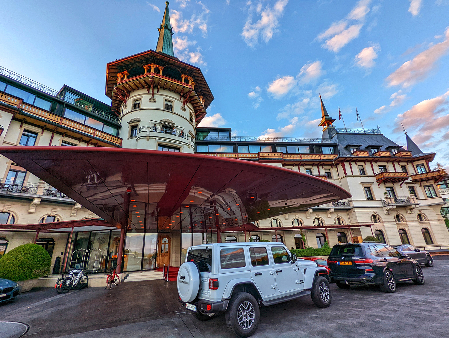 The Dolder Grand hotel in Zurich, Switzerland