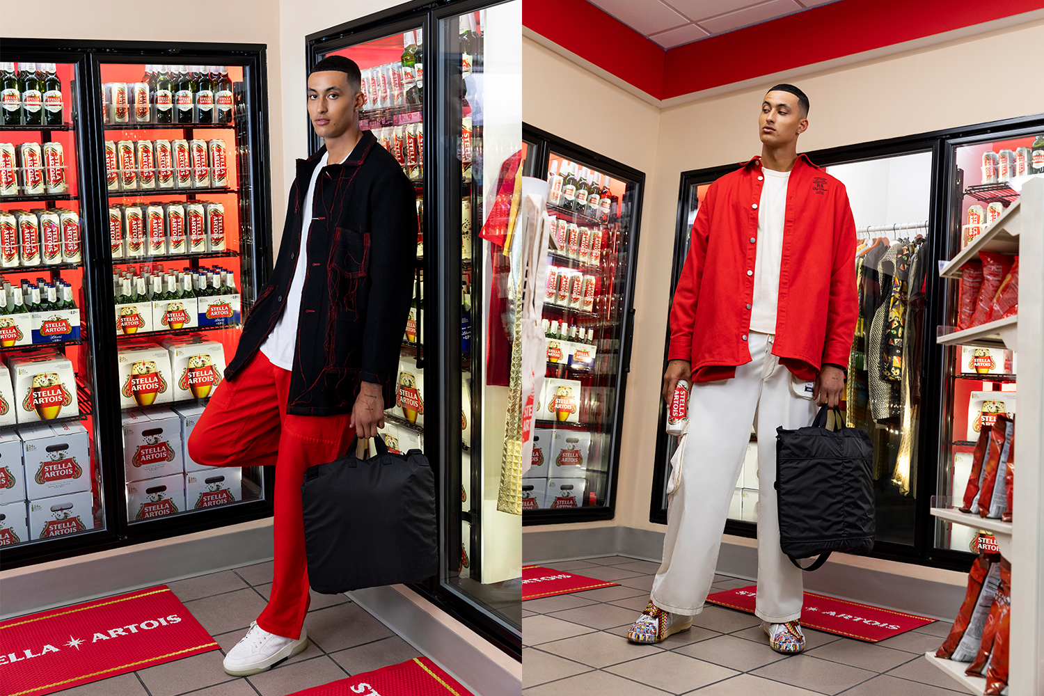 Washington Wizards forward Kyle Kuzma in a campaign with Stella Artois and Porter-Yoshida & Co. called Secure The Bag