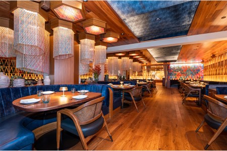 The Key Club, a new bar and restaurant in the reimagined Coconut Grove neighborhood of Miami, Florida