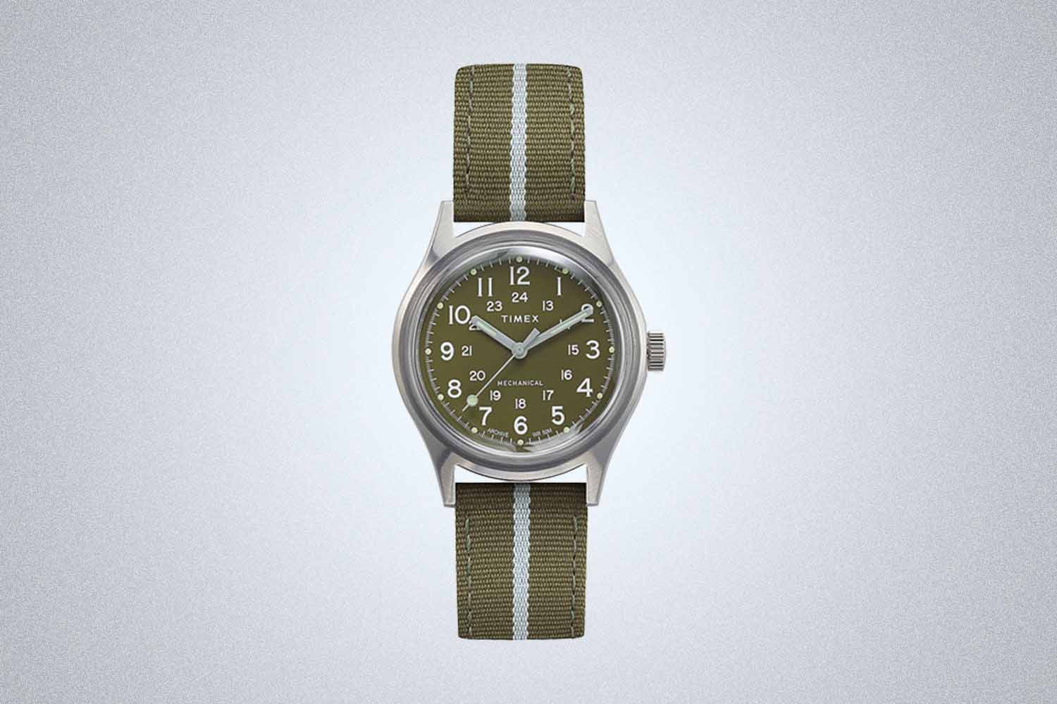 MK1 Mechanical 36mm Fabric Strap Watch