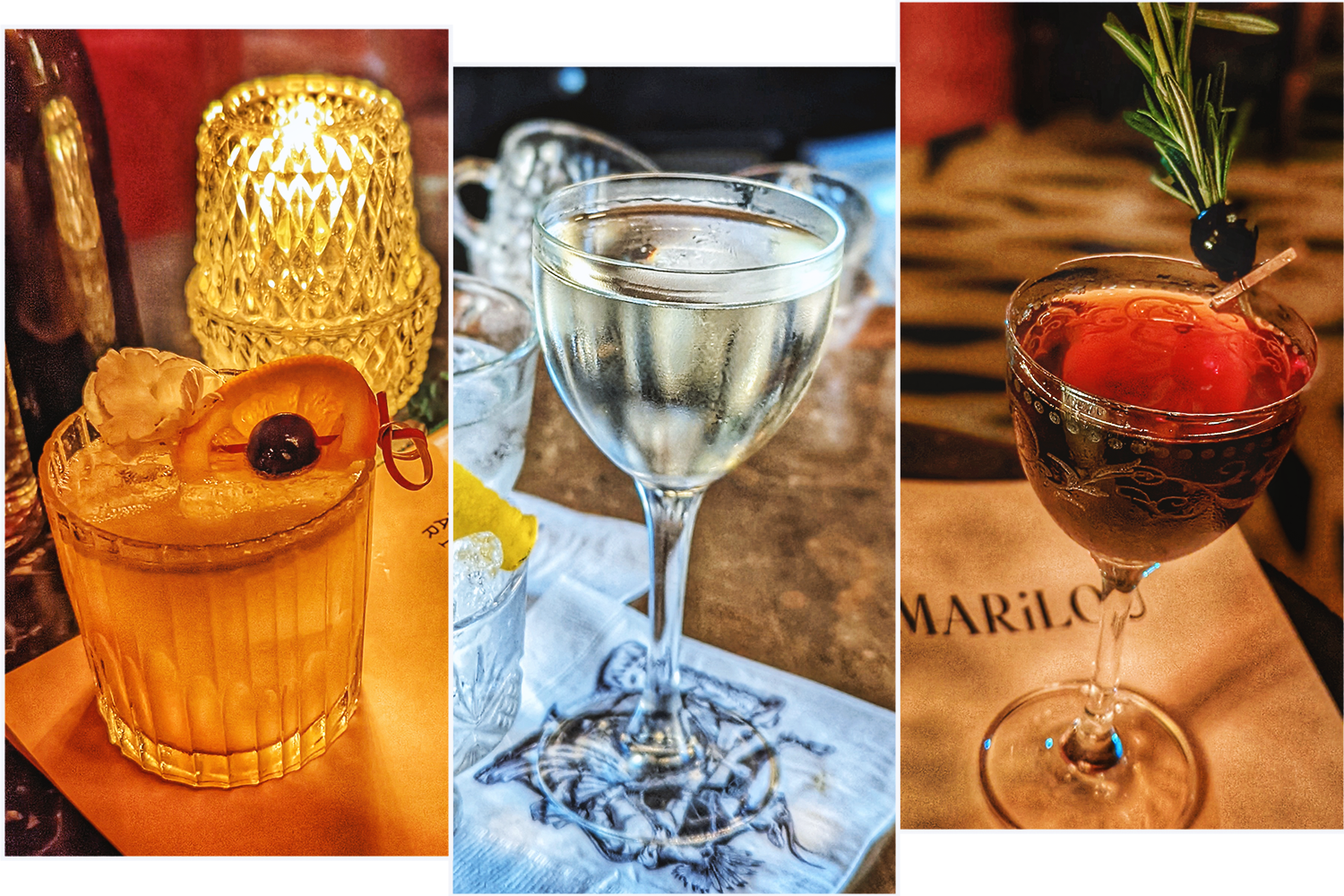 Cocktails in New Orleans: A Tokyo Record at Bar Marilou, Tuxedo Tails at Jewel of the South and Le Canard at Marilou.
