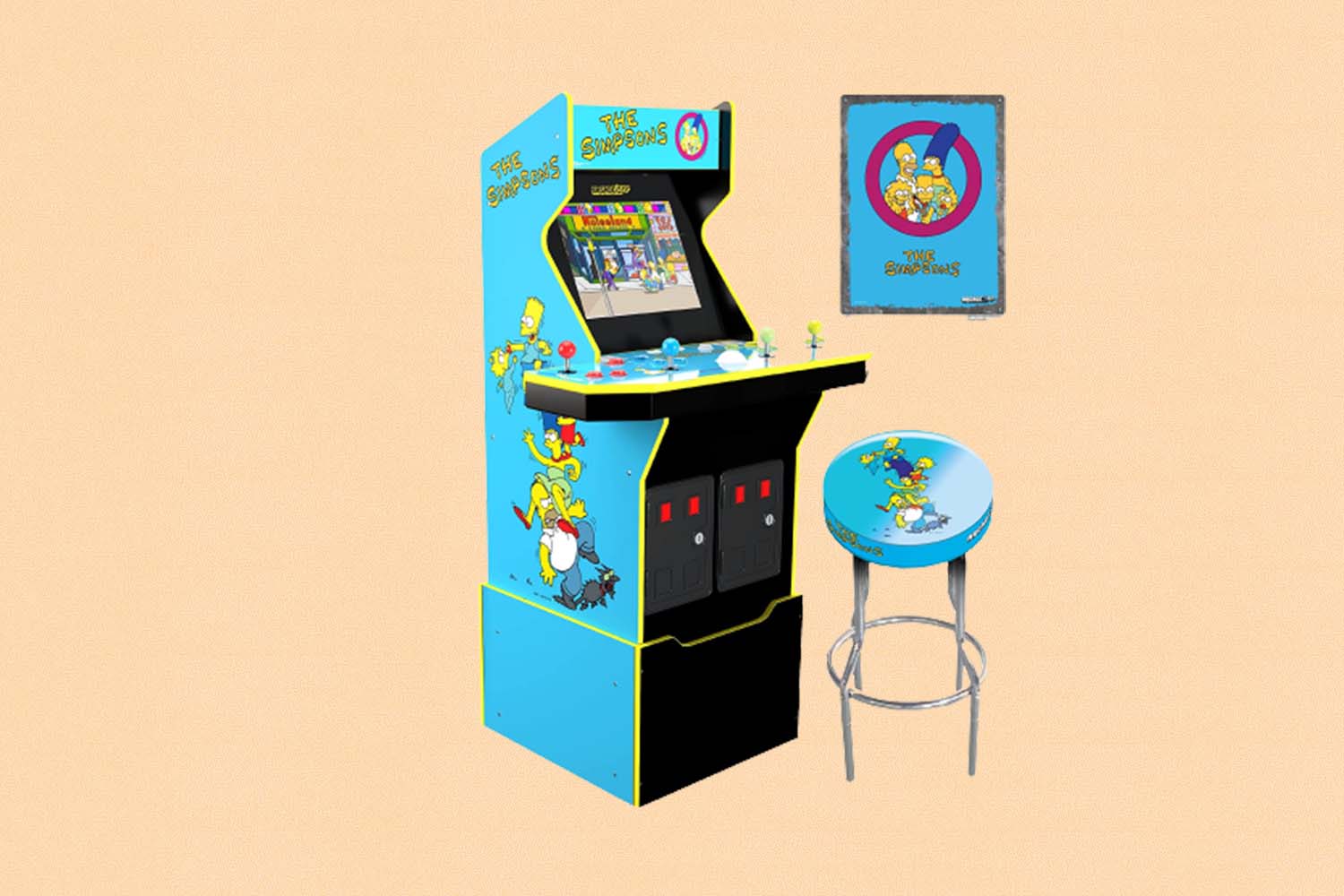 Arcade1Up The Simpsons Arcade Machine