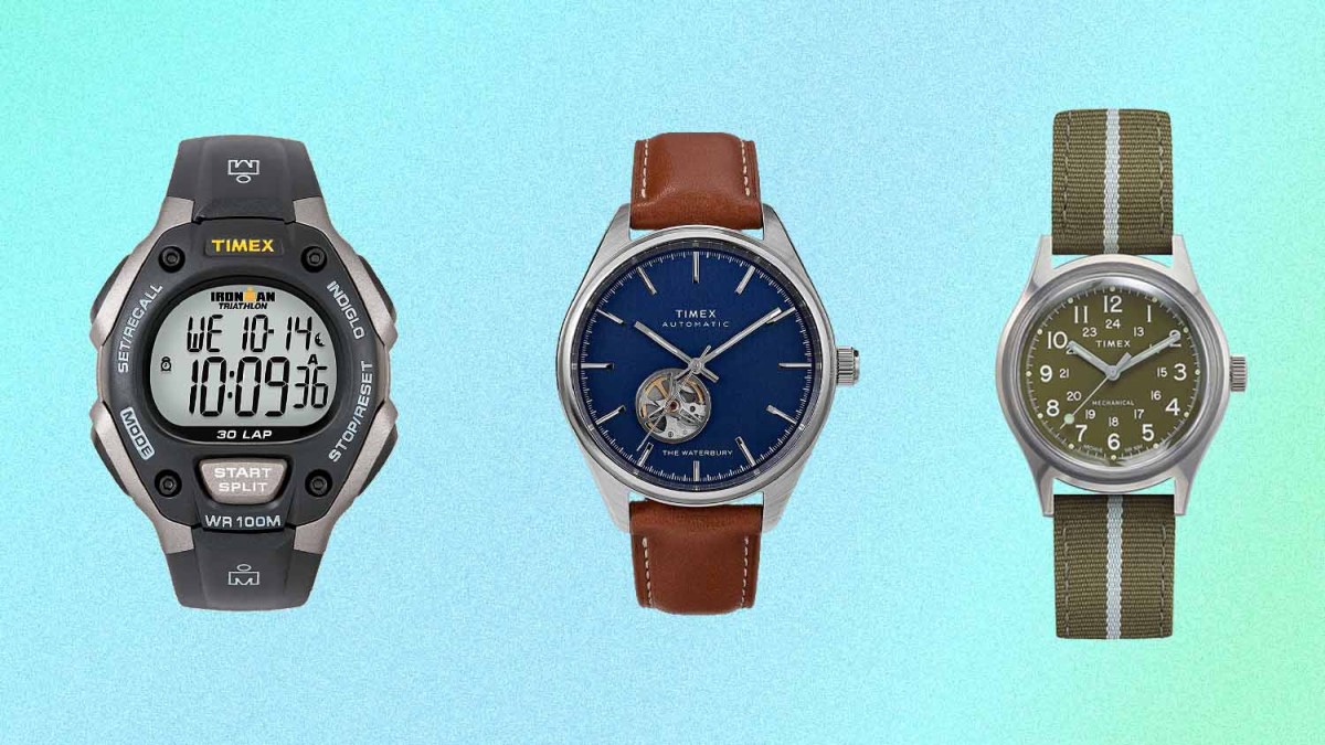 Three Timex watches, now all on sale