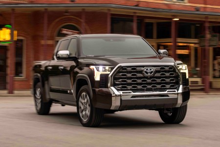 The 2022 Toyota Tundra 1794 Edition in smoked mesquite brown. We tested the truck to see if it's worth buying.