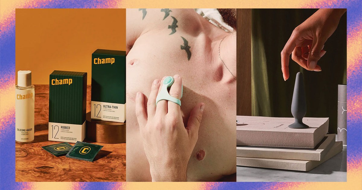 Champ, Dame and Maude, some of the sexual wellness brands every man should know