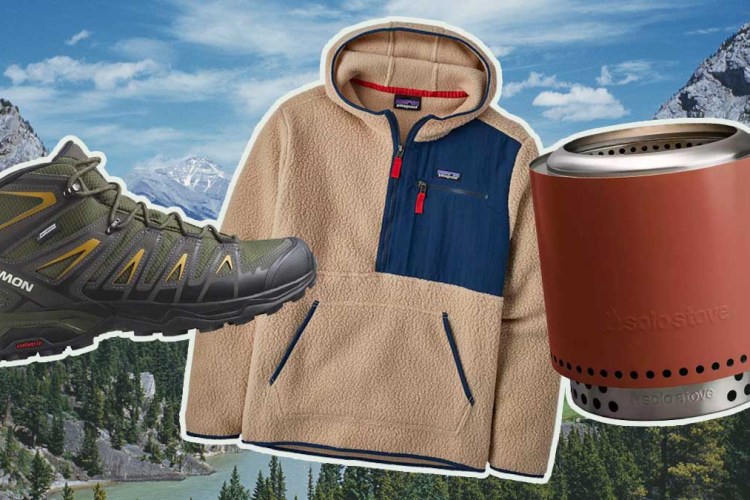 a collage of items from the Backcountry Sale