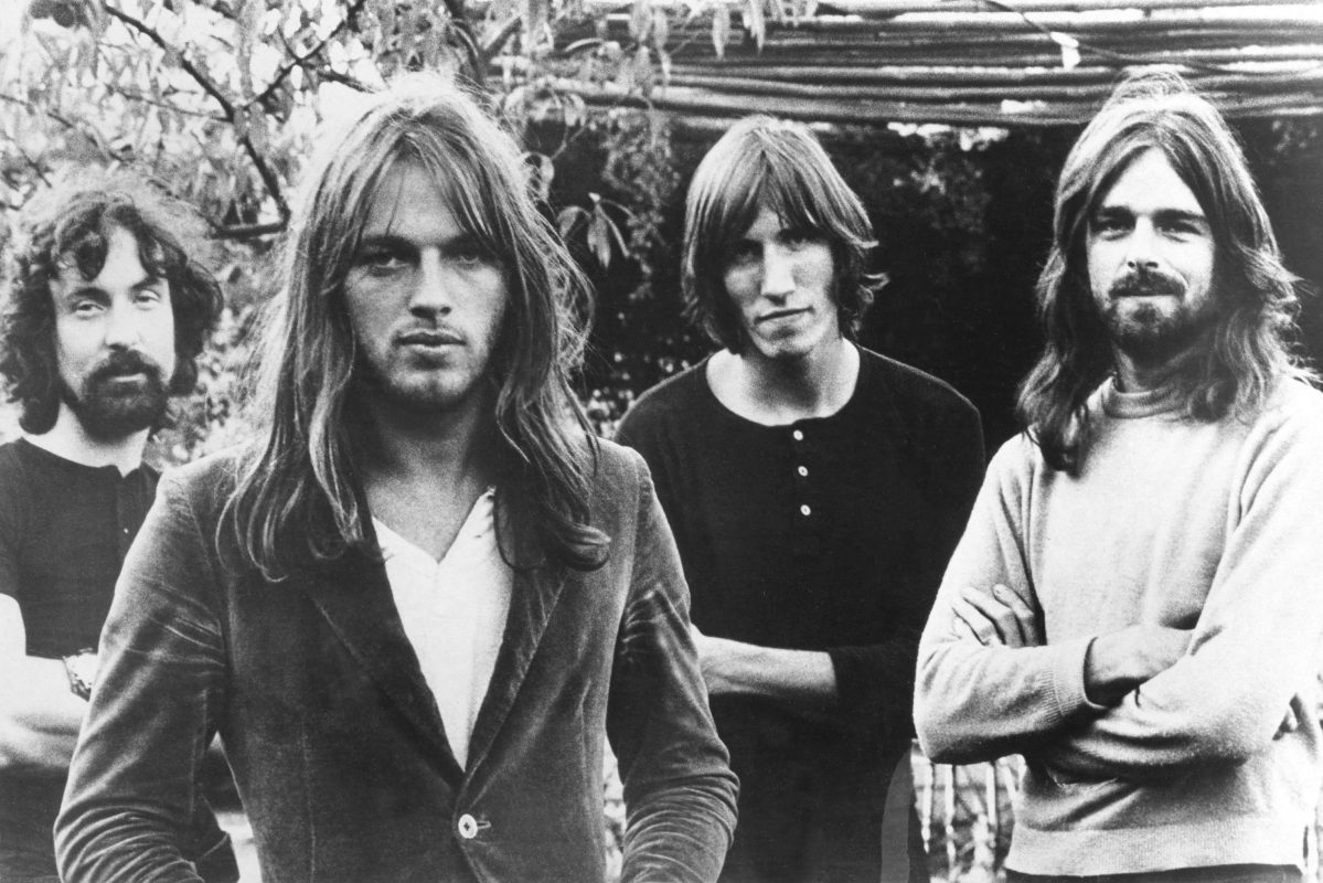 Pink Floyd, (L-R: Nick Mason, Dave Gilmour, Roger Waters and Rick Wright) pose for a publicity shot circa 1973.