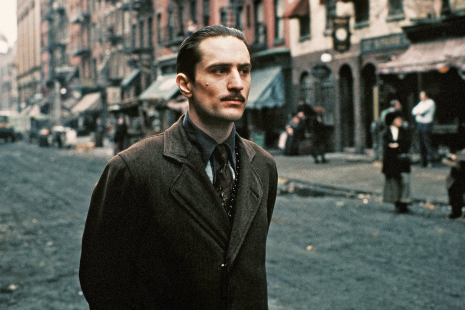 A movie still from The Godfather Part II