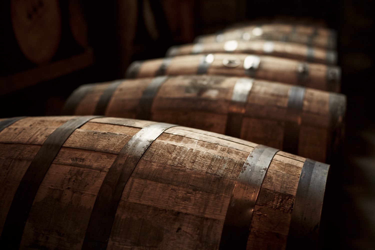 A stock image of bourbon barrels in Kentucky. The bourbon industry is putting together an auction to aid those affected by the Kentucky floods.
