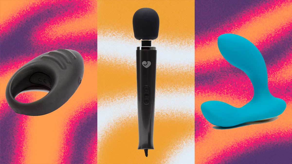 A cock ring, wand vibrator and prostate massager, some of the best deals to shop at Lovehoney's Labor Day Sale