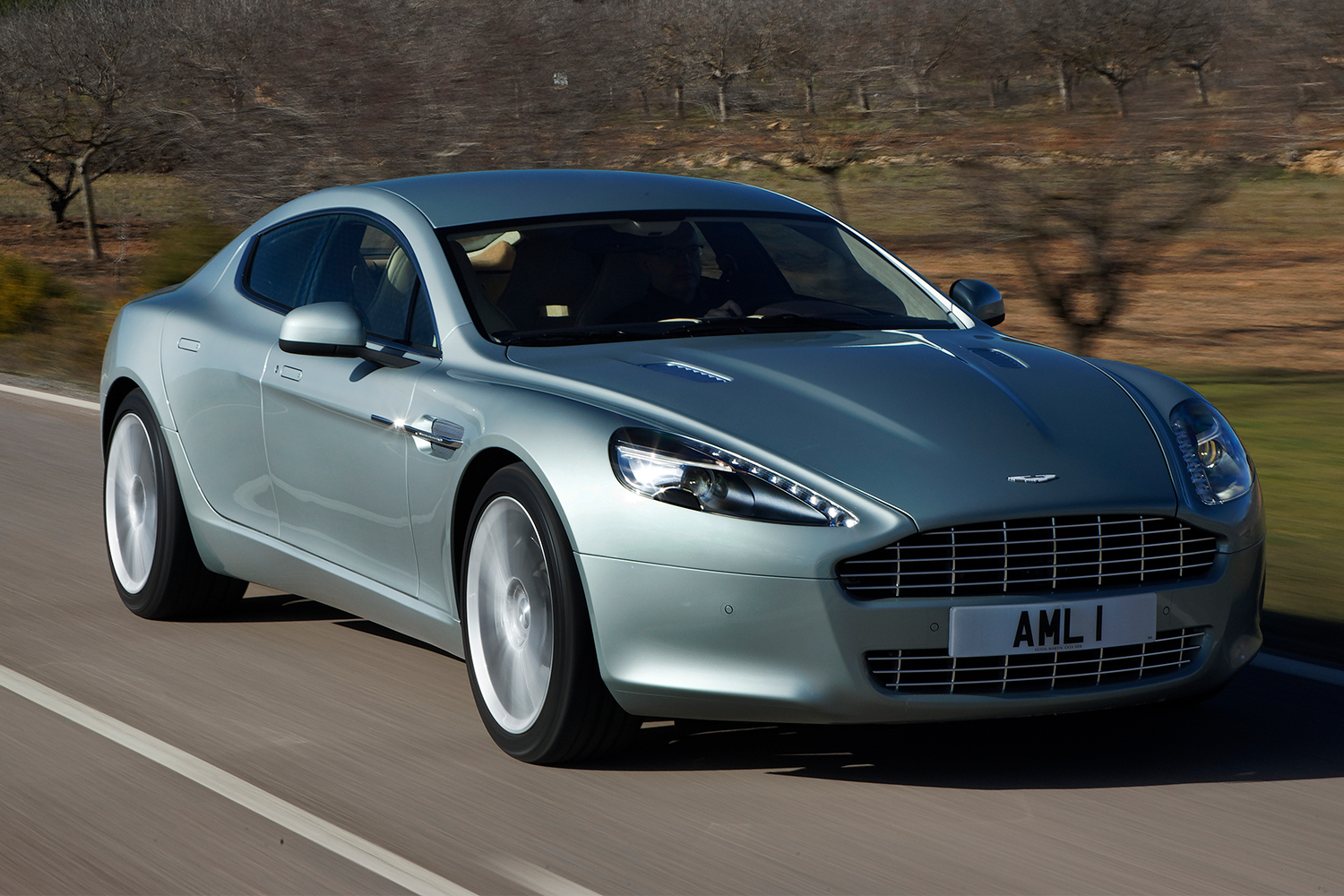The Aston Martin Rapide, the brand's first-ever four-door car