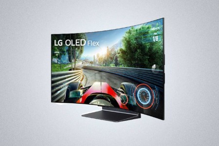 LG OLED Flex (model LX3), one of the first major bendable screens