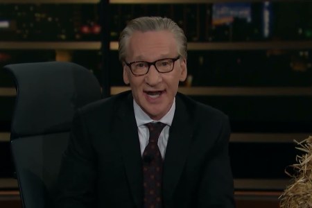 Bill Maher and straw