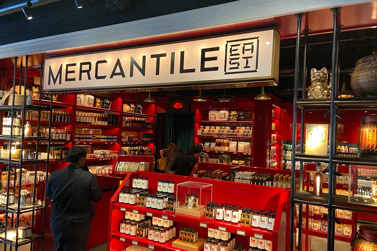 Mercantile, one of the many retail shops in the Tin Building