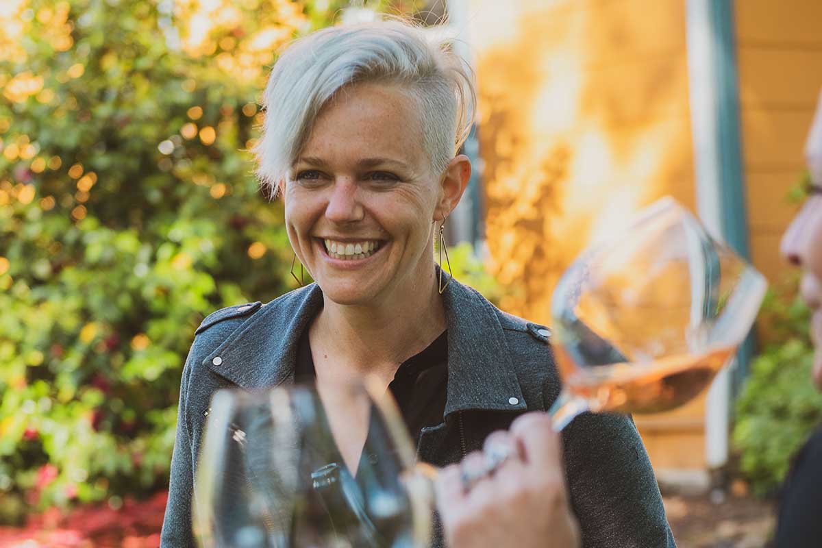 Queer Wine Fest founder Remy Drabkin