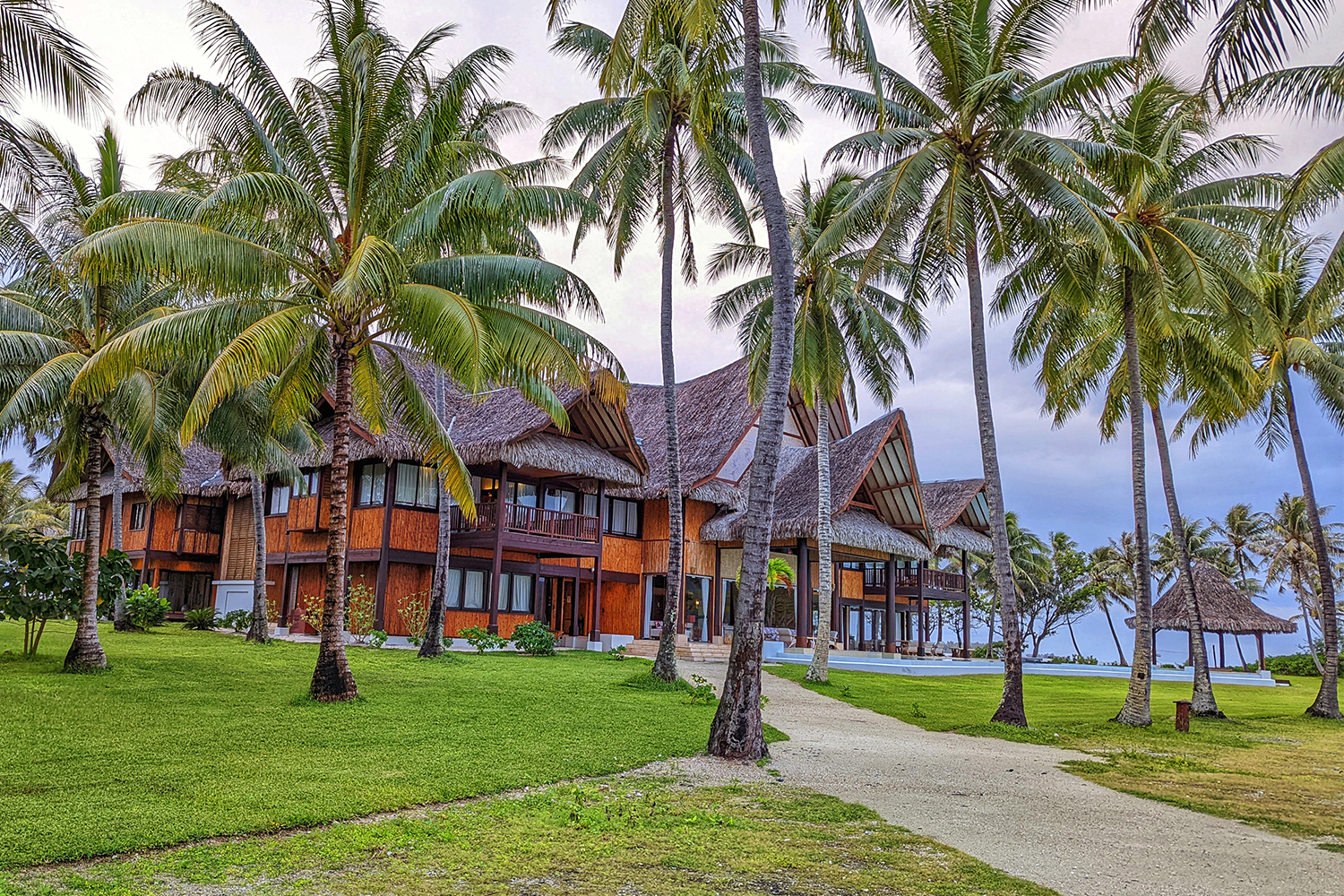 La Villa Royale, the new manor at Vahine Island Resort.