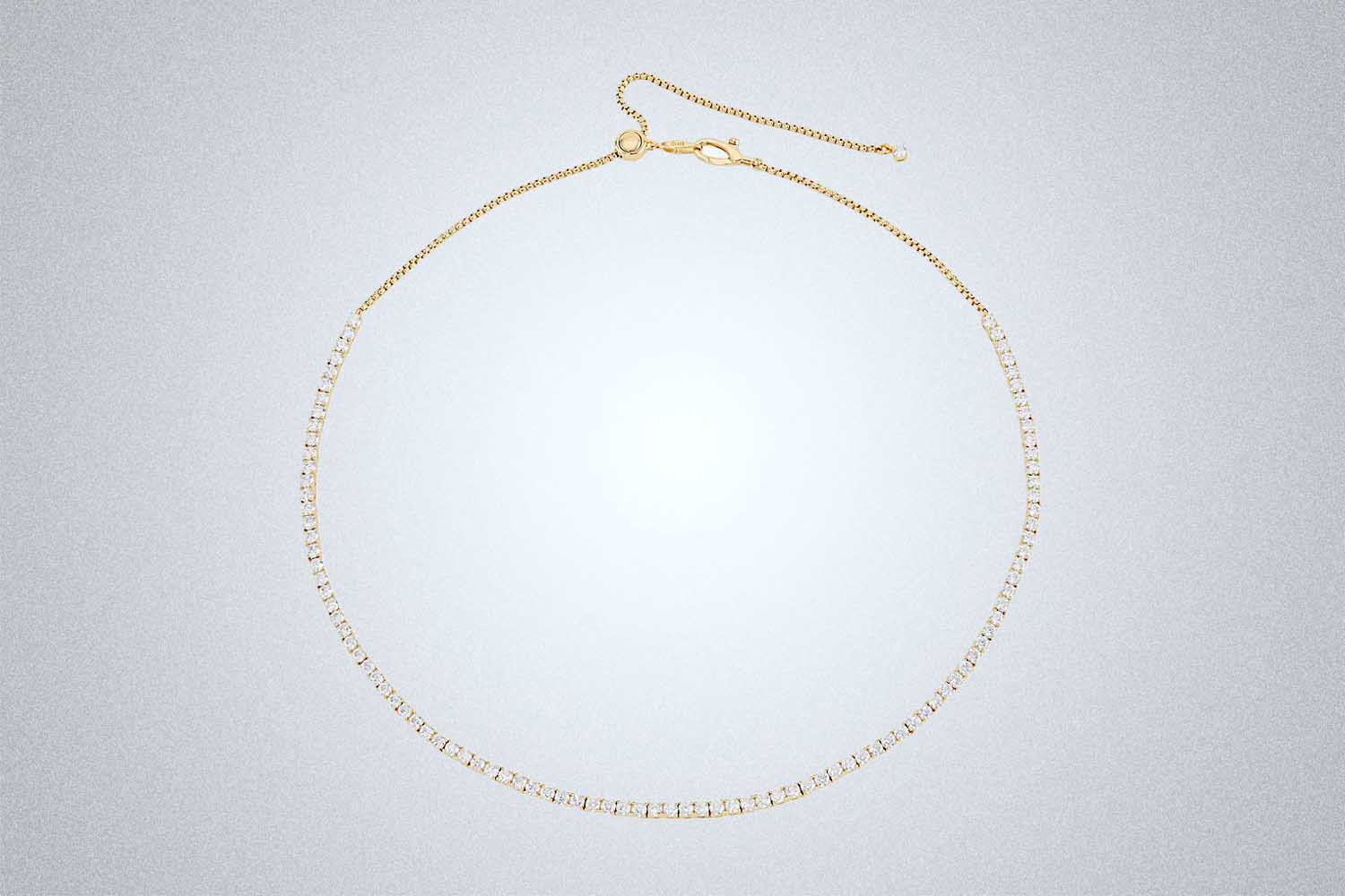Adriana Orsini Loveall 18K-Gold-Plated & Cubic Zirconia Tennis Necklace, now on sale