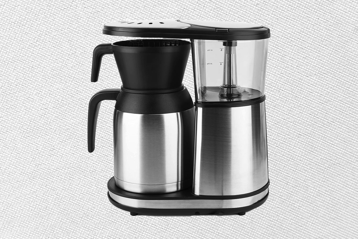 A Bonavita 8 Cup Coffee Maker on a white background.