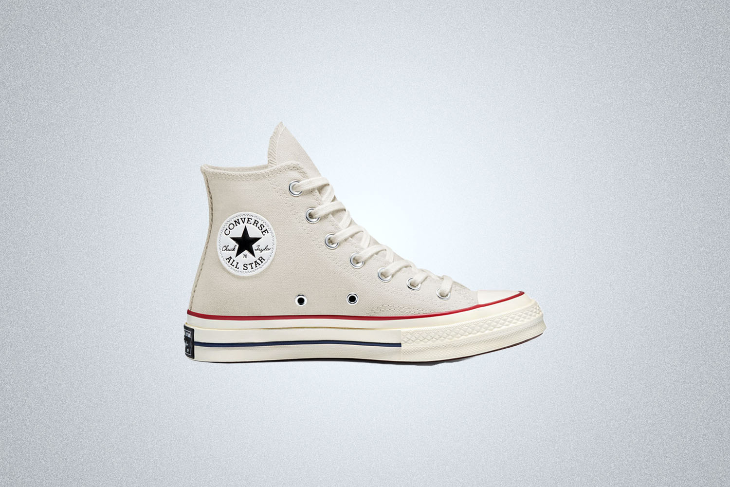 The Converse All Star 70s on a gray background