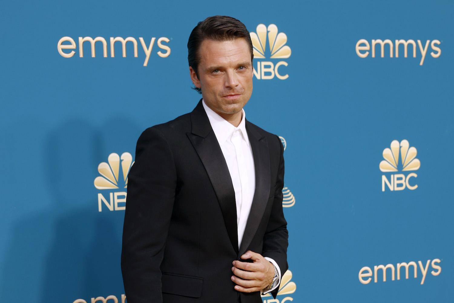 A photo of Sebastian Stan at the 74th Annual Emmy Awards