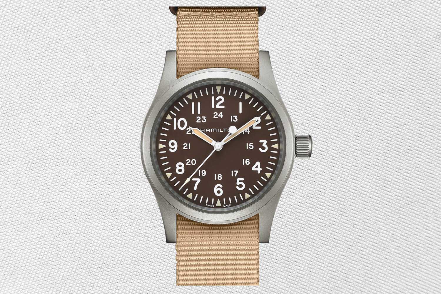 Hamilton Khaki Field Mechanical, one of the best watches under $1,000
