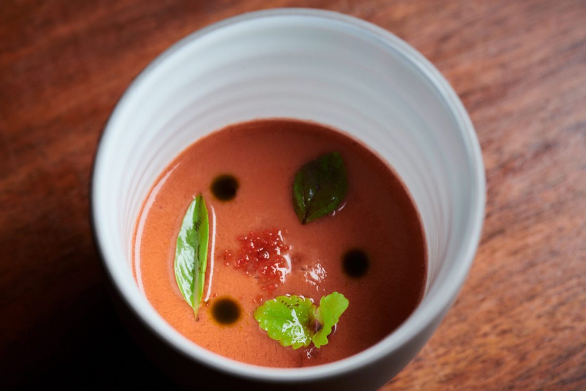 The gazpacho at Madre in Brooklyn.