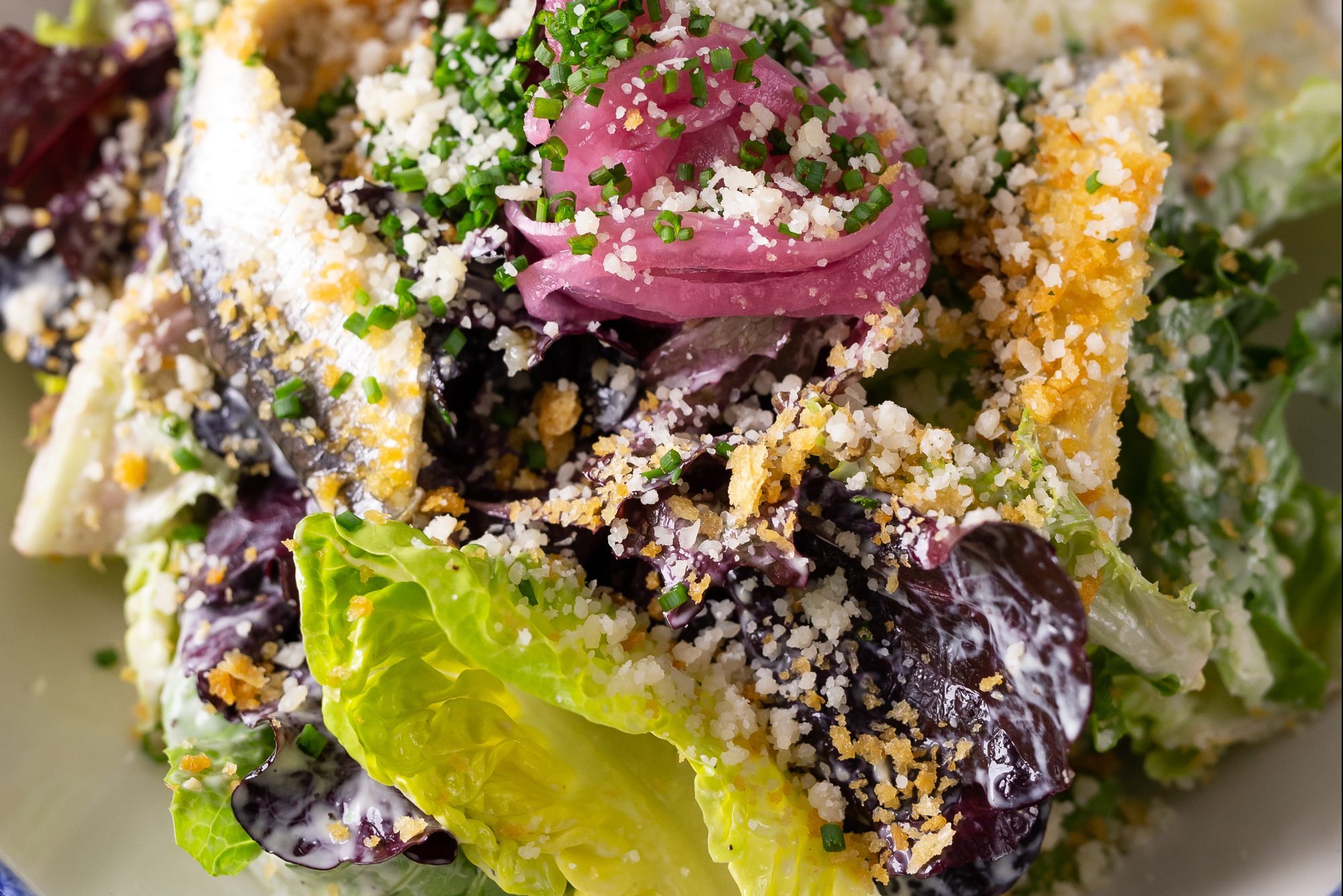Caesar salad is a sneaky comfort food that's full of flavor.
