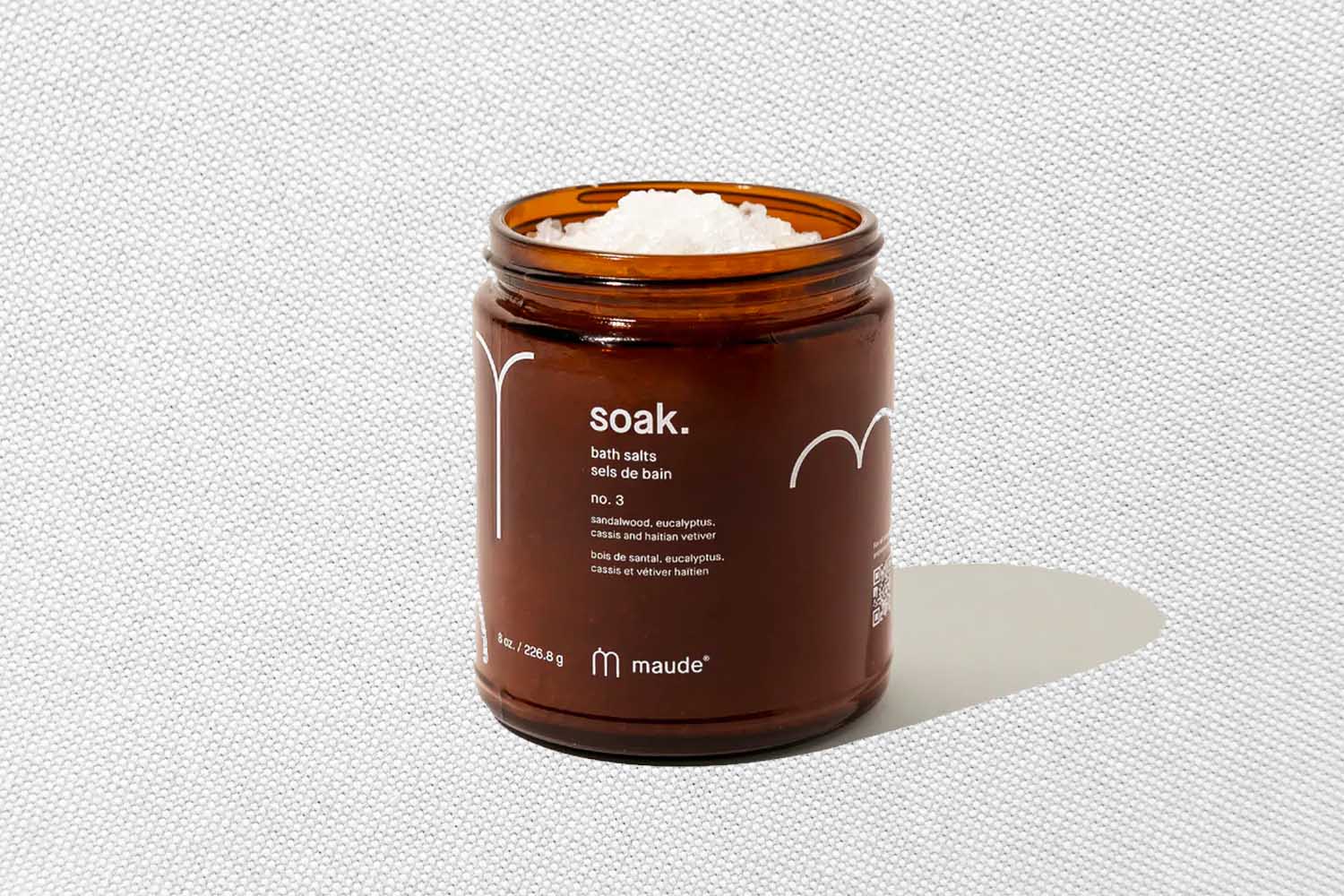 Maude Soak No.3 Bath Salts, one of the best women's gifts to give this September