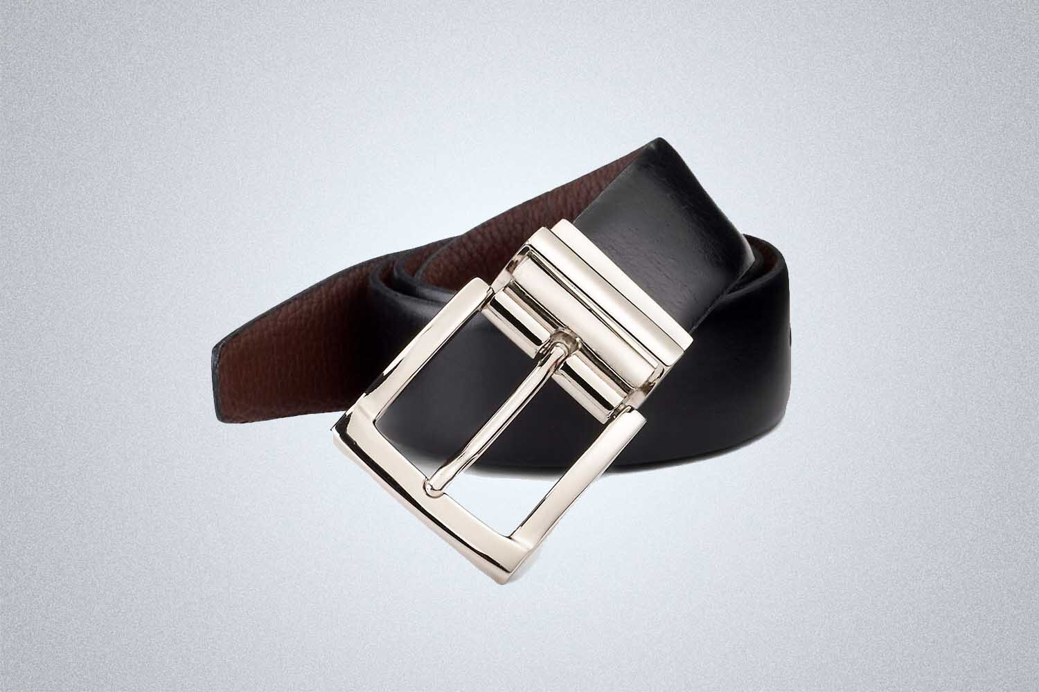 Saks Fifth Avenue COLLECTION Reversible Leather Belt, now on sale