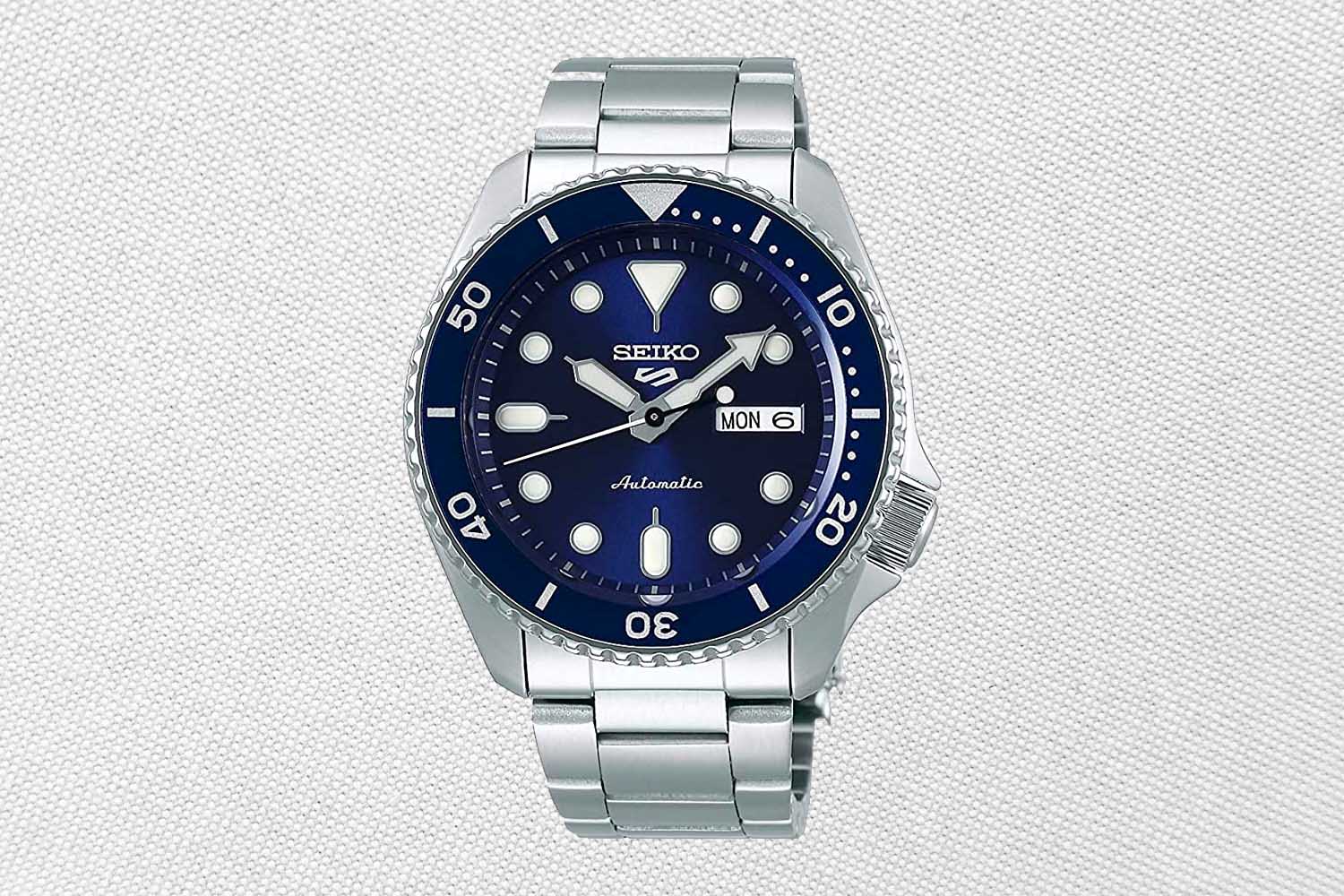 Seiko 5 Sports Watch, one of the best watches under $1,000