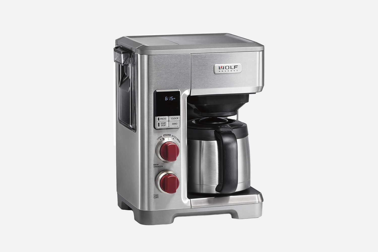 Wolf Programmable Coffee System on grey background