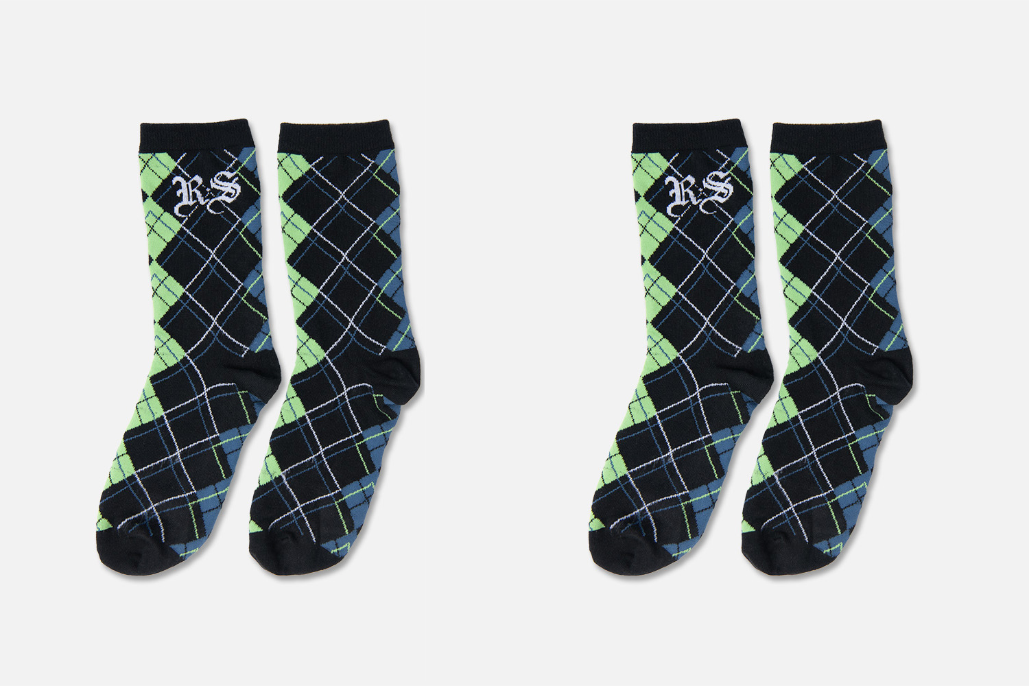 Argyle “RS” socks