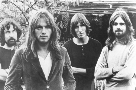 Pink Floyd, (L-R: Nick Mason, Dave Gilmour, Roger Waters and Rick Wright) pose for a publicity shot circa 1973. A half-billion dollar deal for the band's catalog may be in jeopardy.